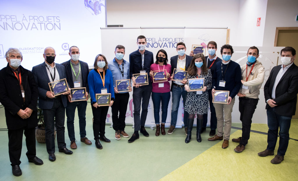 Photo des lauréats de l'appel à projets 2021